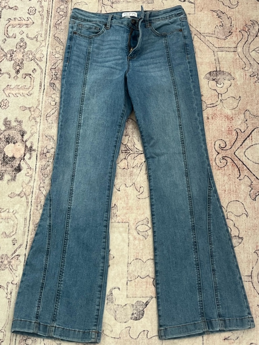 sofia by sofia vergara Medium Blue Flare Jeans
